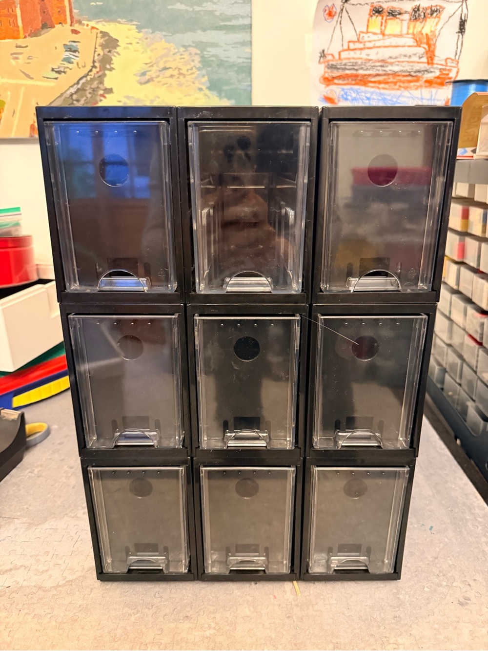 Flavia 3 Column Merchandiser, 9 Compartments